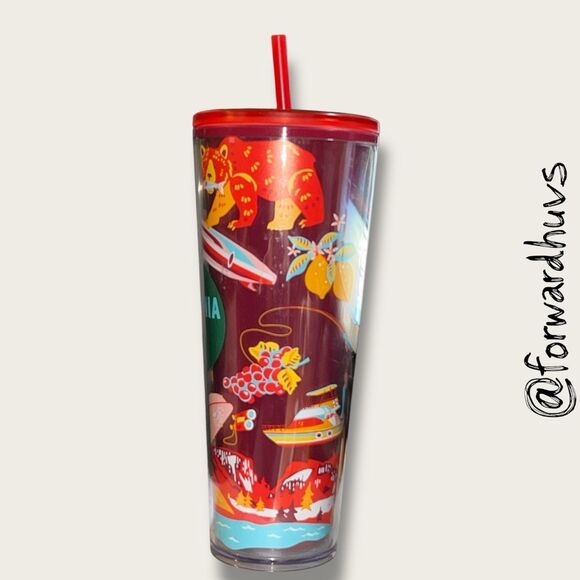 Starbucks Discovery Series California – 24oz Cold Cup | Replacement Straw - Picture 3 of 10